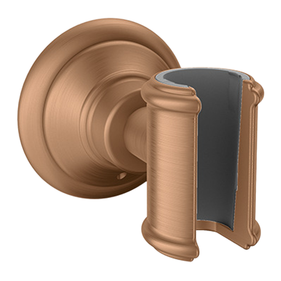 AXOR Montreux Classic Shower Holder from Brandt in Brushed Bronze finish