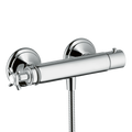 AXOR Montreux Cross Handle Shower Thermostat from Brandt in Chrome finish