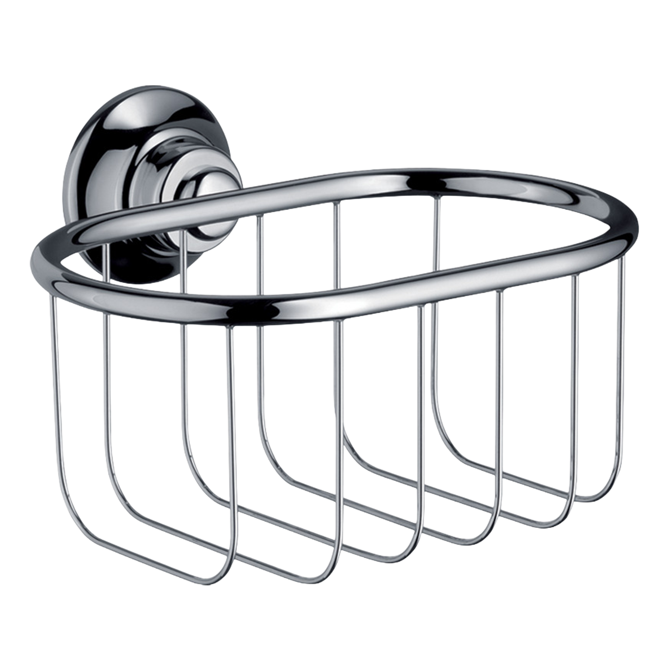 AXOR Montreux Soap Basket 160/101 from Brandt in Chrome finish