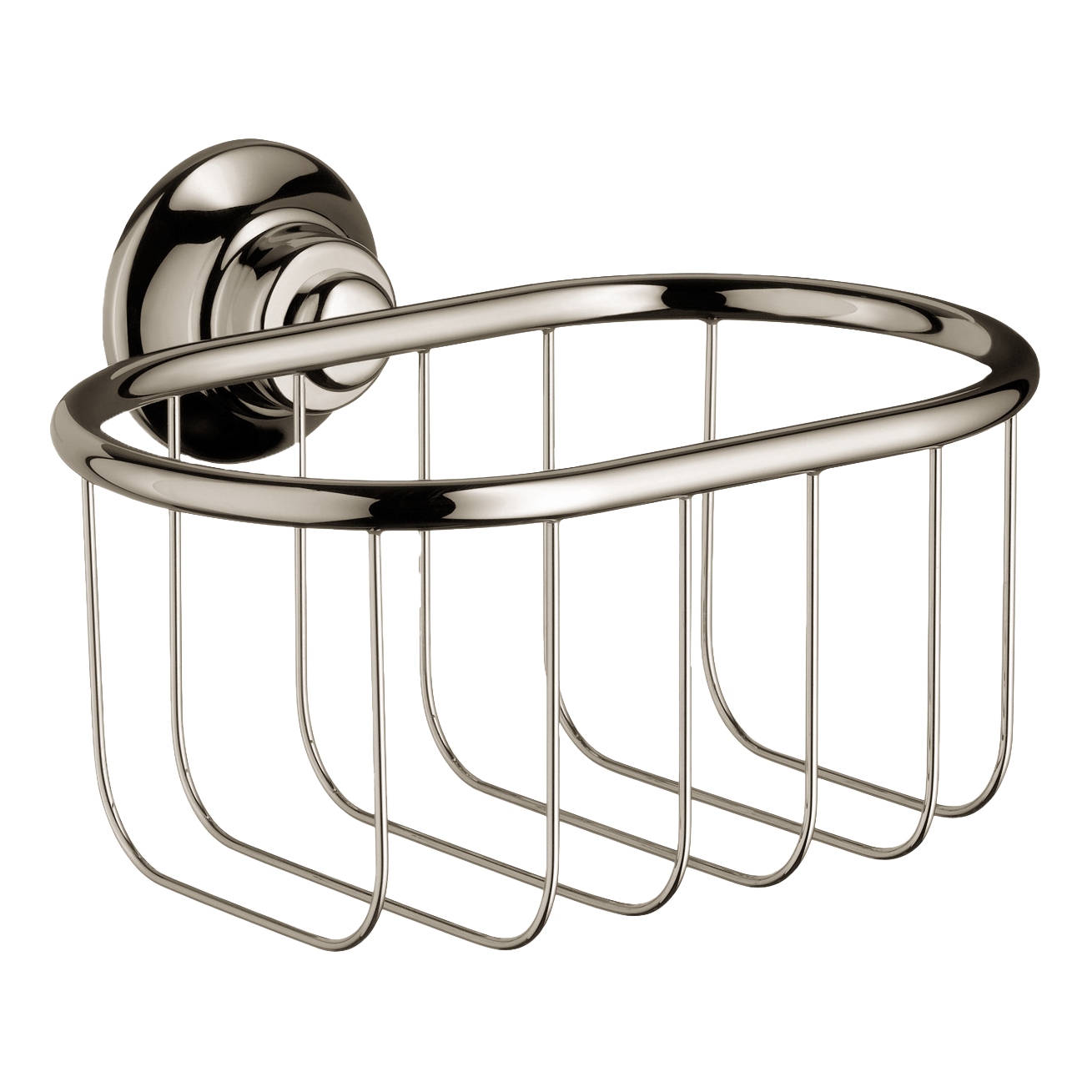 AXOR Montreux Soap Basket 160/101 from Brandt in Brushed Bronze finish