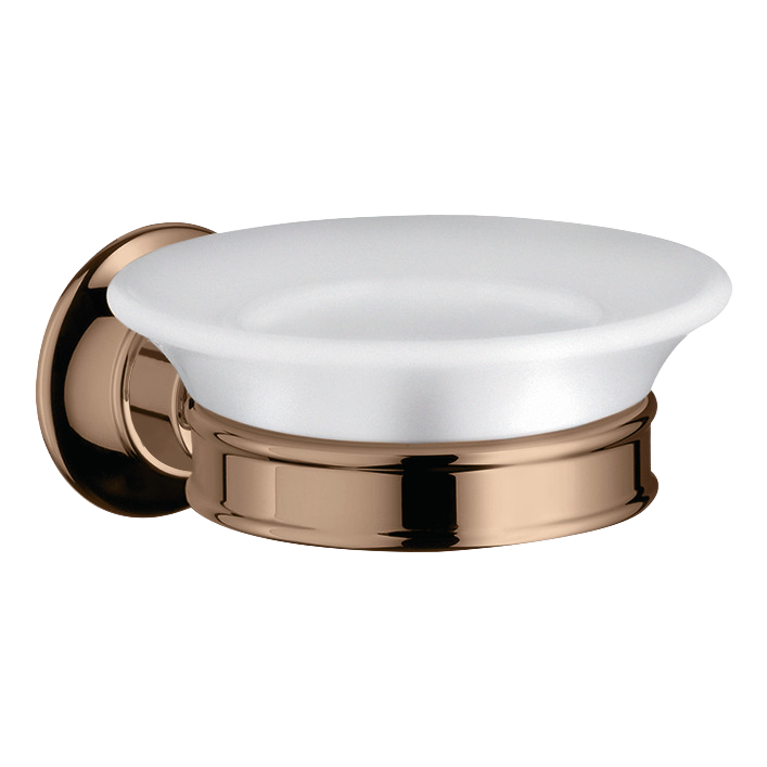 AXOR Montreux Soap Dish from Brandt in Polished Red Gold finish
