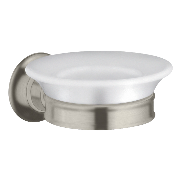 AXOR Montreux Soap Dish from Brandt in Stainless Steel Optic finish