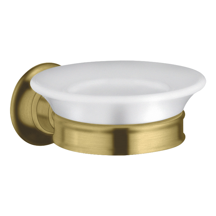 AXOR Montreux Soap Dish from Brandt in Brushed Brass finish