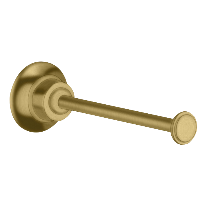 AXOR Montreux Spare Toilet Roll Holder from Brandt in Brushed Gold Optic finish