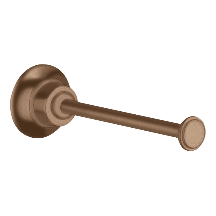 AXOR Montreux Spare Toilet Roll Holder from Brandt in Brushed Red Gold finish