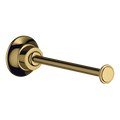 AXOR Montreux Spare Toilet Roll Holder from Brandt in Polished Gold Optic finish