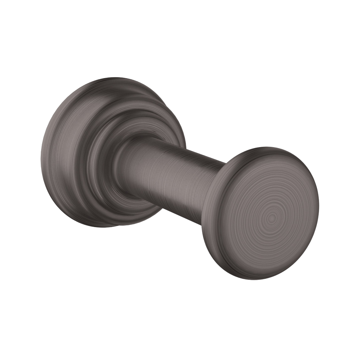 AXOR Montreux Towel Hook from Brandt in Brushed Black Chrome finish