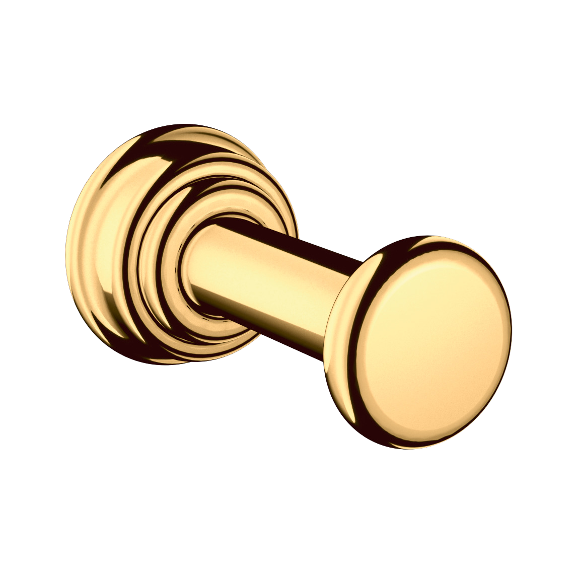 AXOR Montreux Towel Hook from Brandt in Polished Gold Optic finish