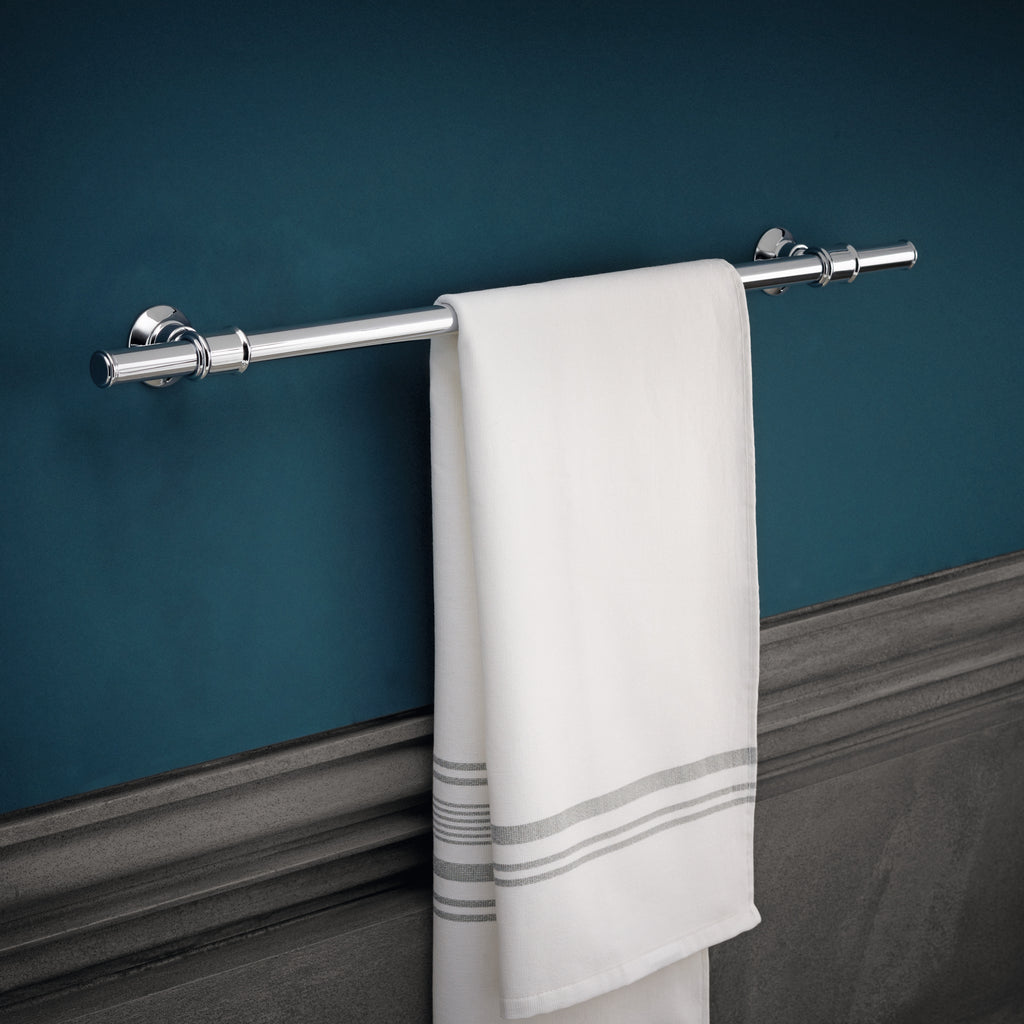 AXOR Montreux Bath Towel Rail 600/783 mm from Brandt in Chrome finish