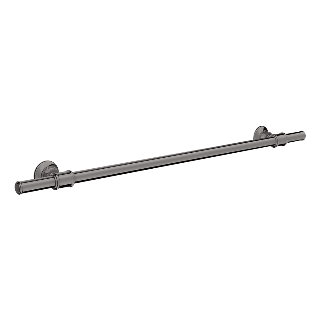 AXOR Montreux Bath Towel Rail 600/783 mm from Brandt in Polished Black Chrome finish