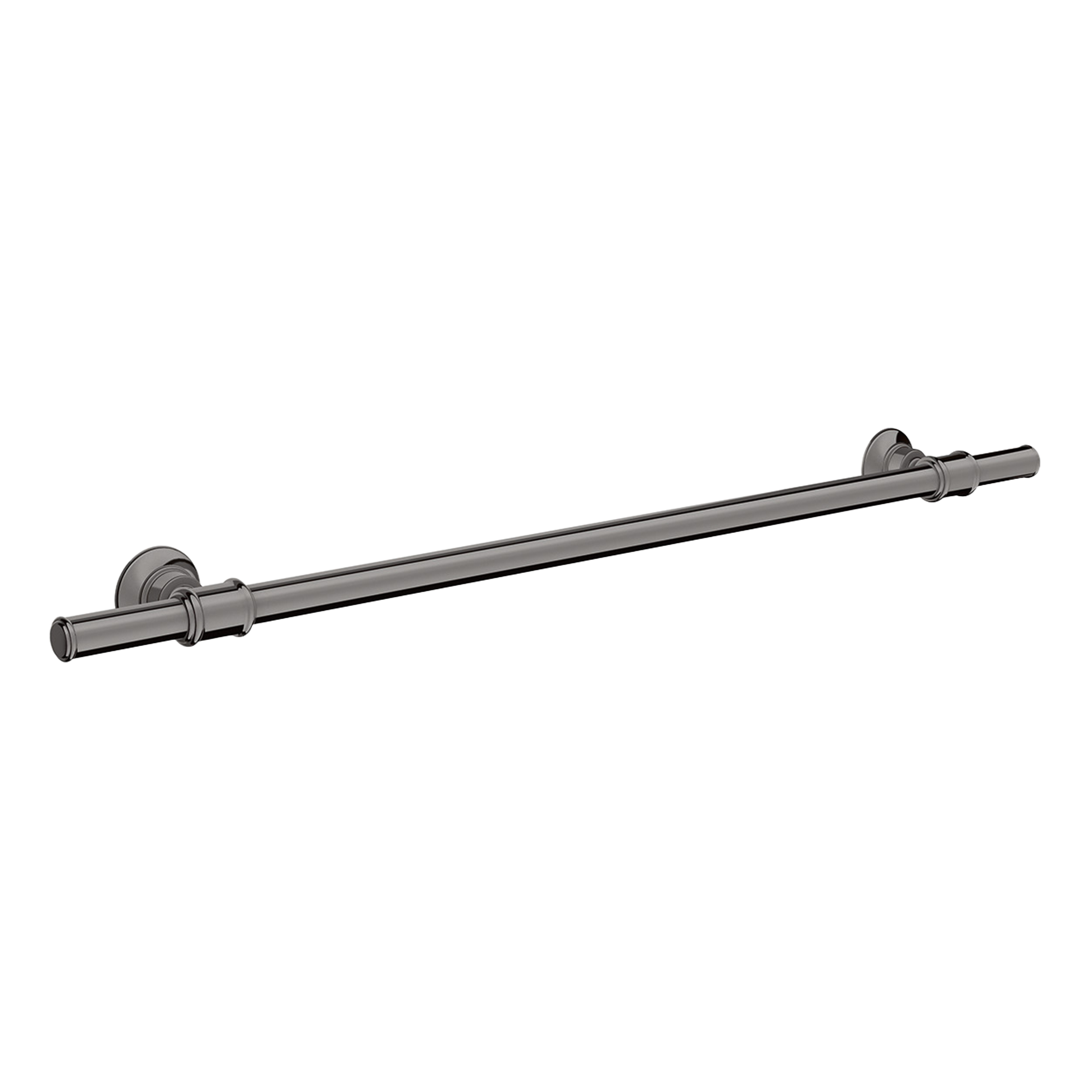 AXOR Montreux Bath Towel Rail 600/783 mm from Brandt in Polished Black Chrome finish