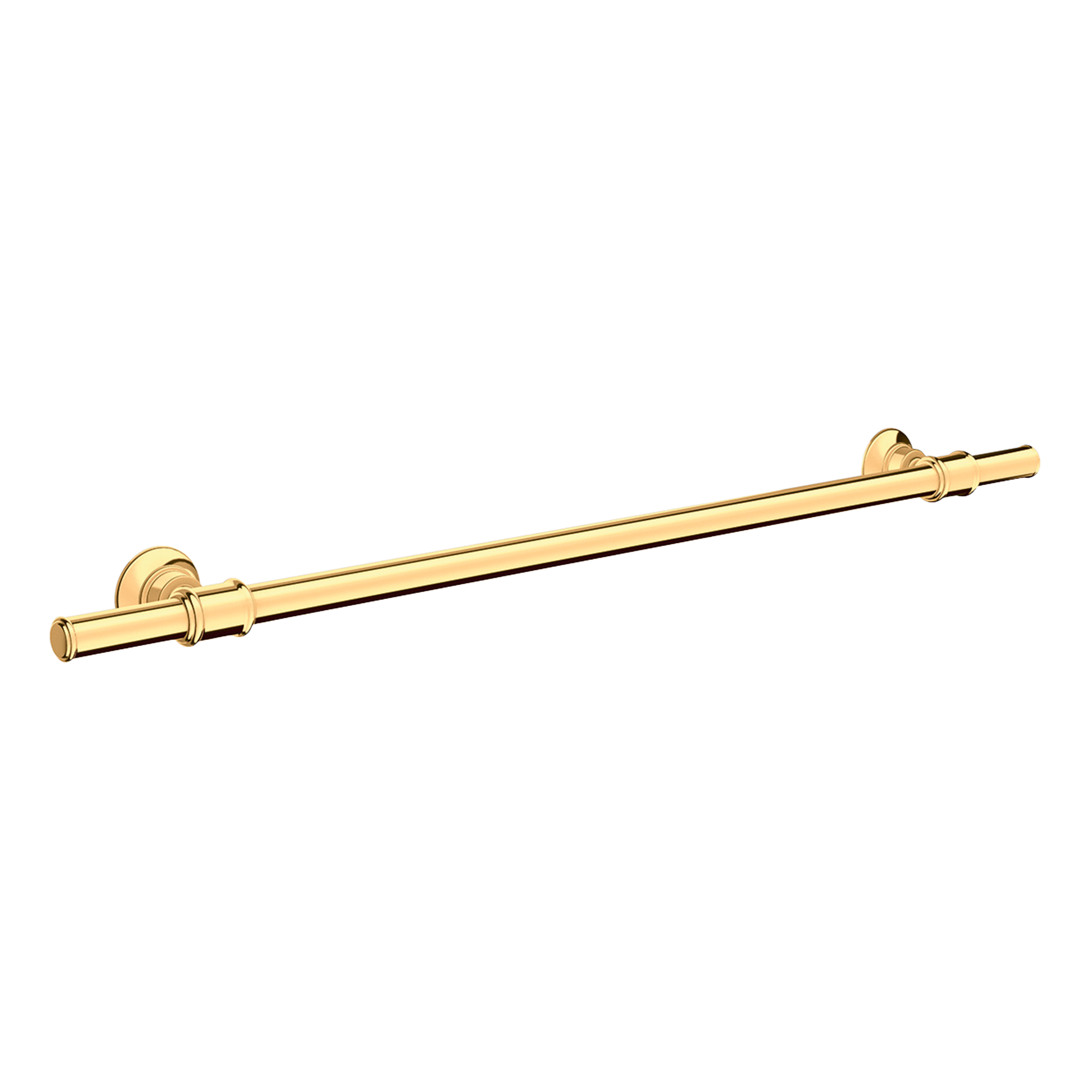 AXOR Montreux Bath Towel Rail 600/783 mm from Brandt in Polished Gold Optic finish