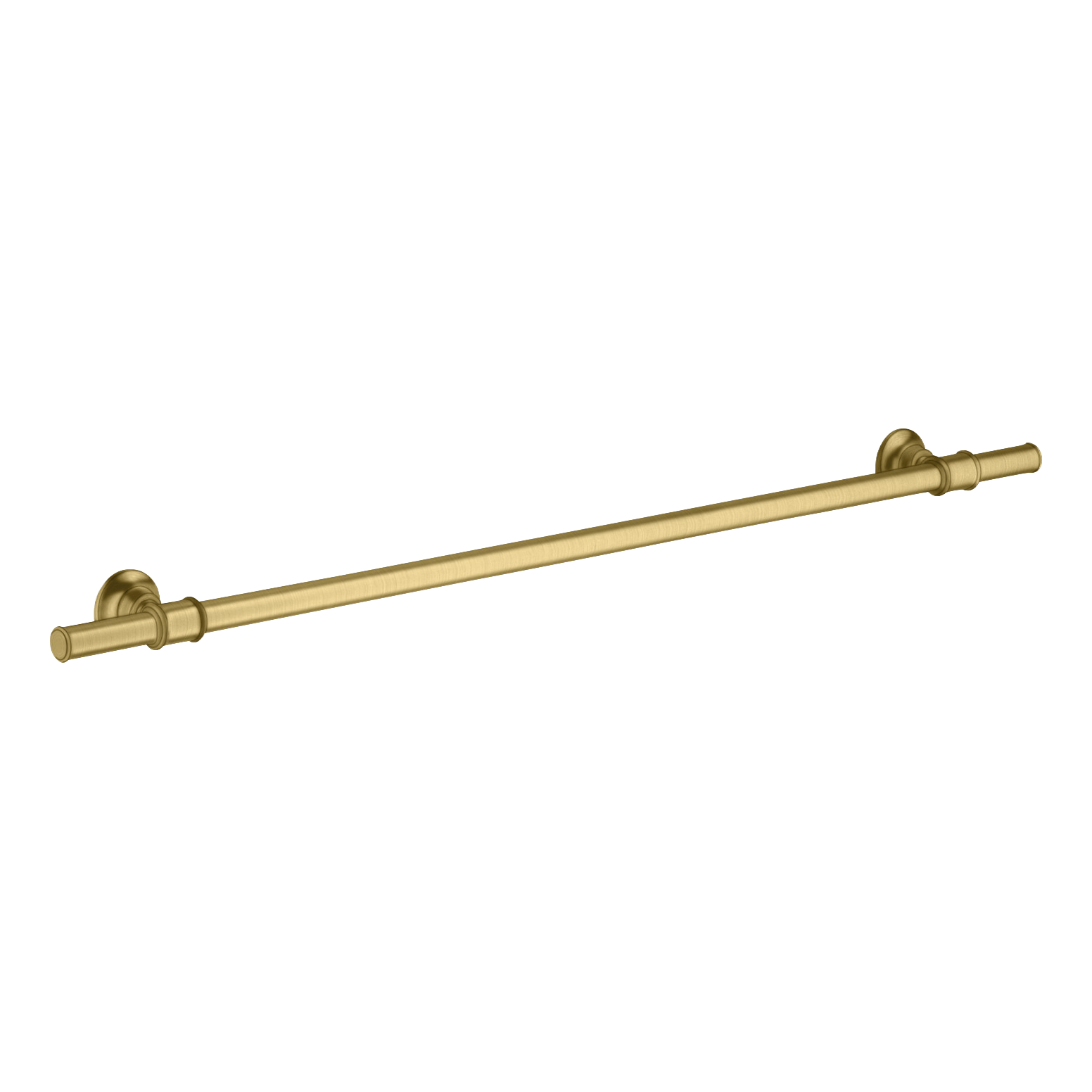 AXOR Montreux Bath Towel Rail 800/983 mm from Brandt in Brushed Gold Optic finish
