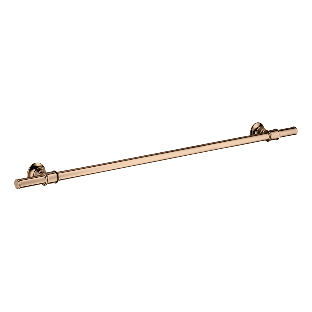 AXOR Montreux Bath Towel Rail 800/983 mm from Brandt in Polished Red Gold finish