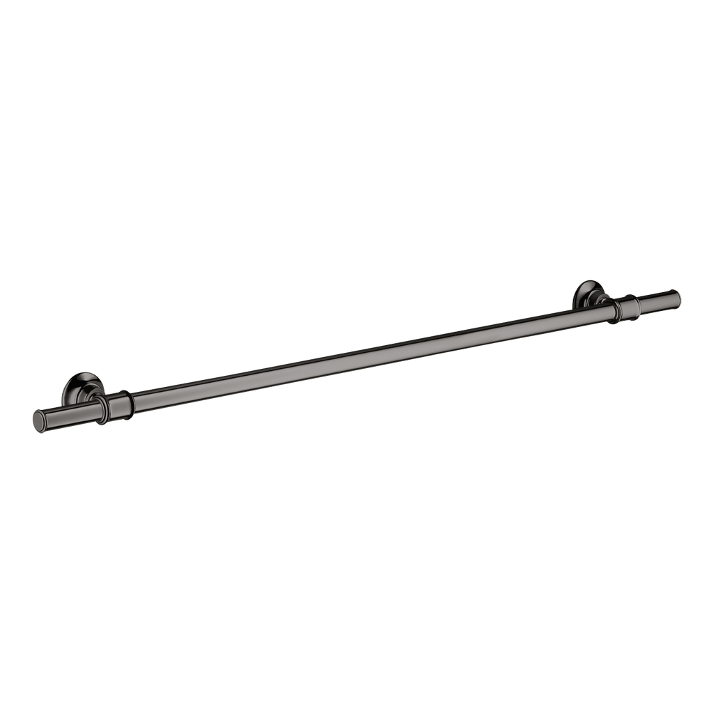 AXOR Montreux Bath Towel Rail 800/983 mm from Brandt in Polished Black Chrome finish