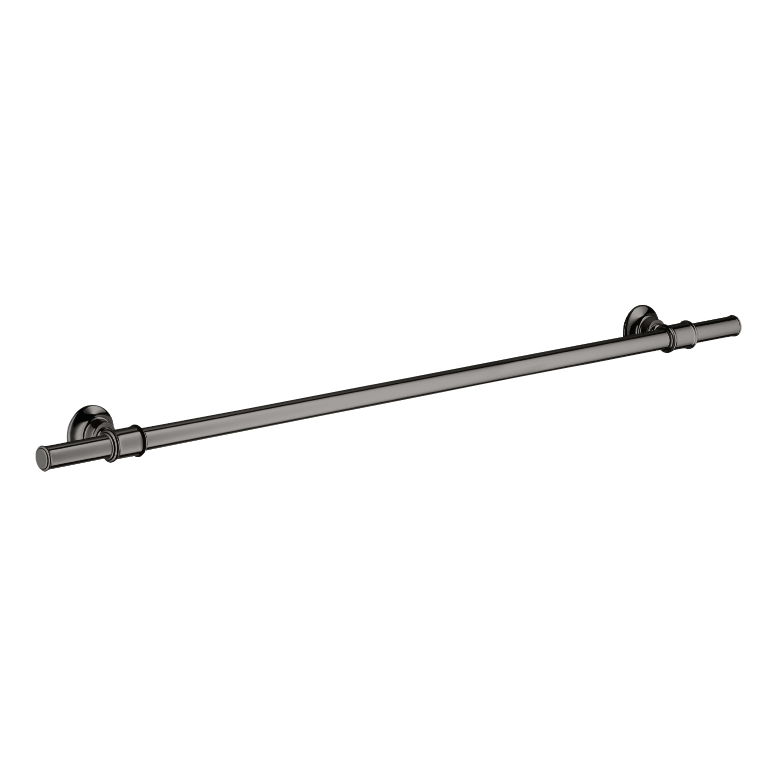 AXOR Montreux Bath Towel Rail 800/983 mm from Brandt in Polished Black Chrome finish