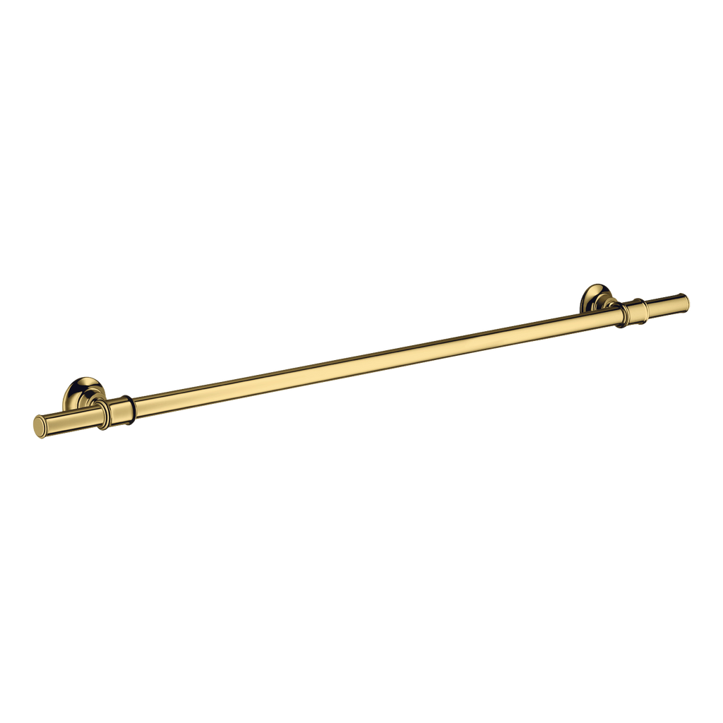 AXOR Montreux Bath Towel Rail 800/983 mm from Brandt in Polished Gold Optic finish