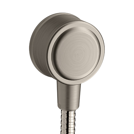 AXOR Montreux Wall Outlet with Non-Return Valve from Brandt in Stainless Steel Optic finish