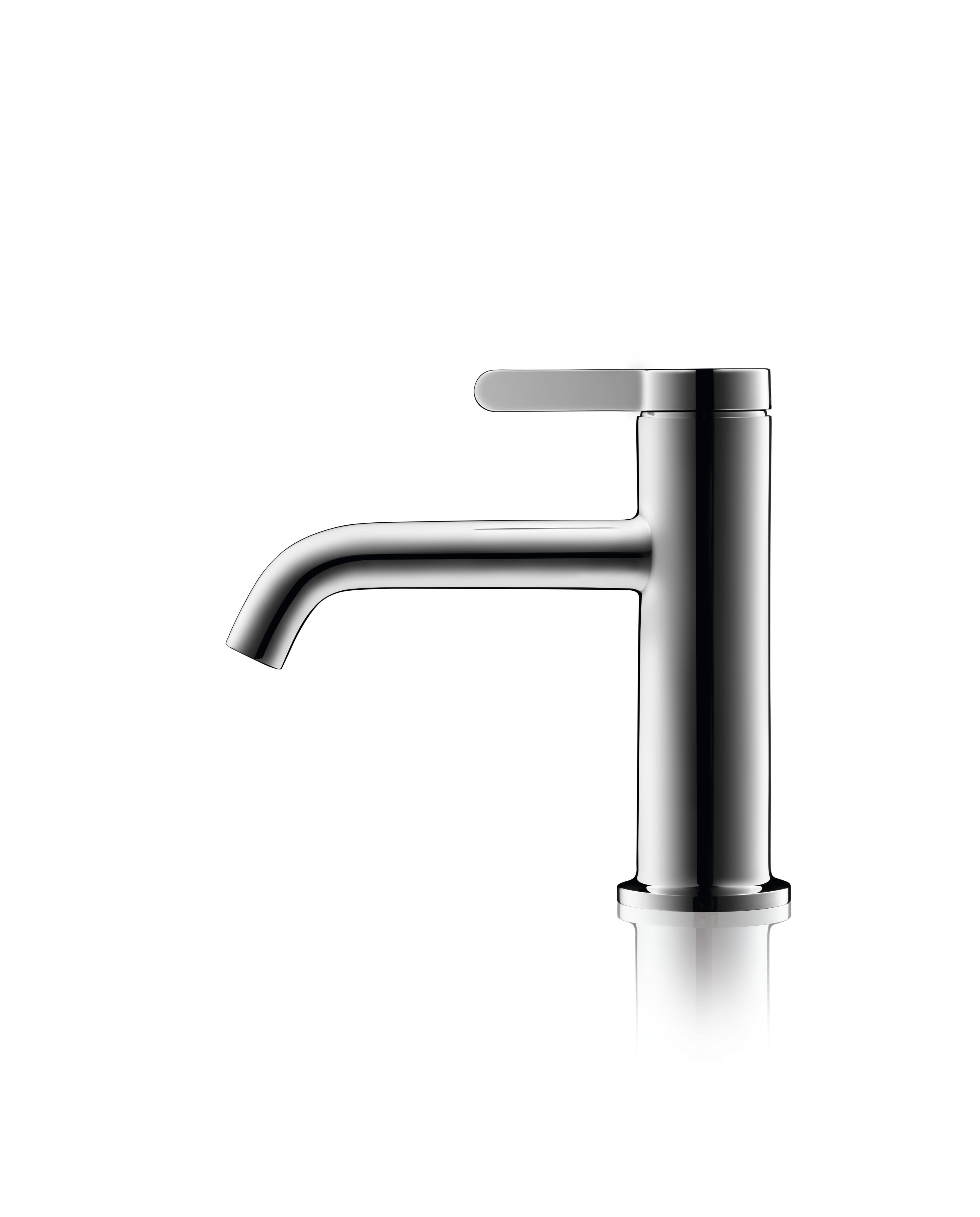 AXOR One Single Lever Handle Basin Mixer Faucet 70 with Open Waste Set from Brandt in Chrome finish