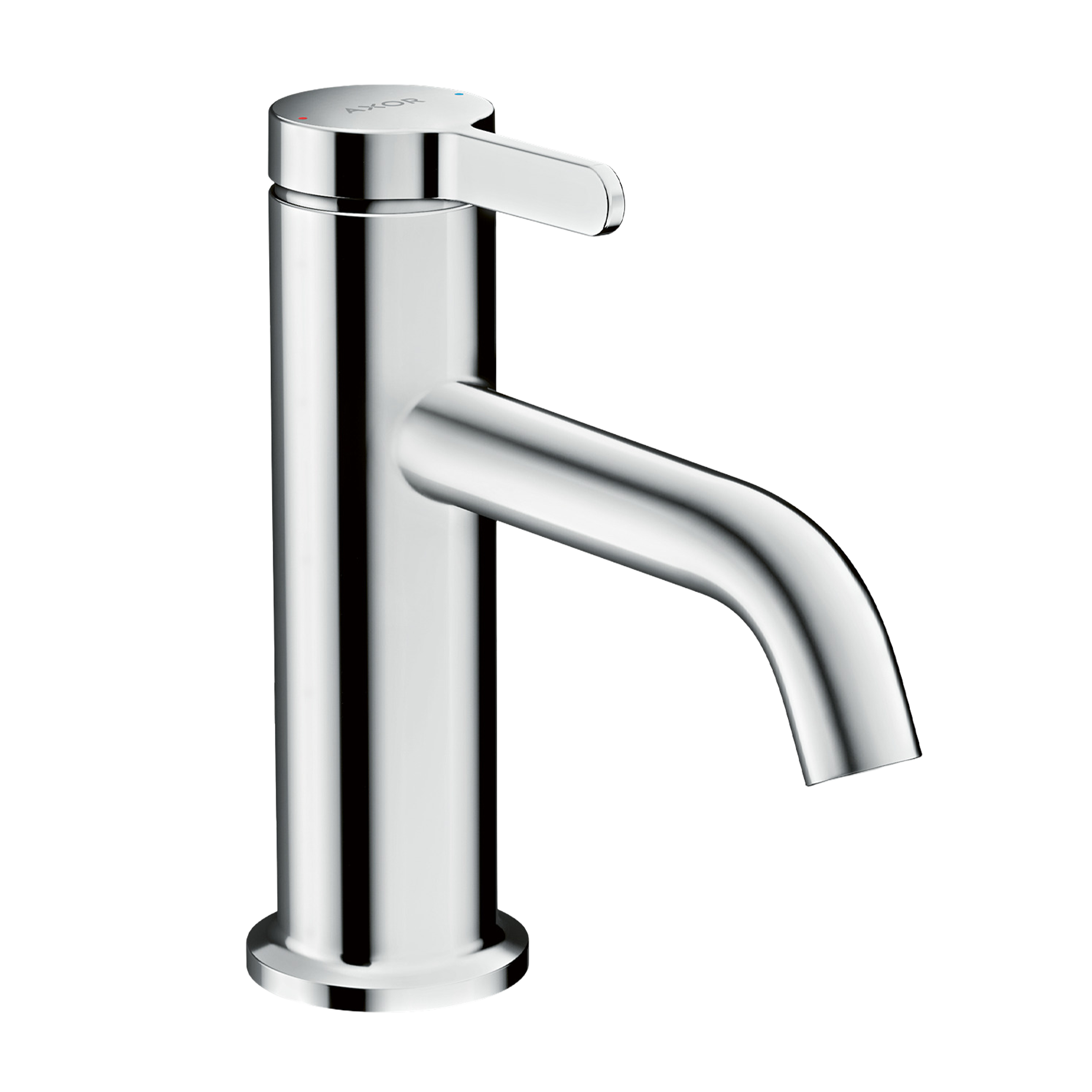 AXOR One Single Lever Handle Basin Mixer Faucet 70 with Open Waste Set from Brandt in Chrome finish