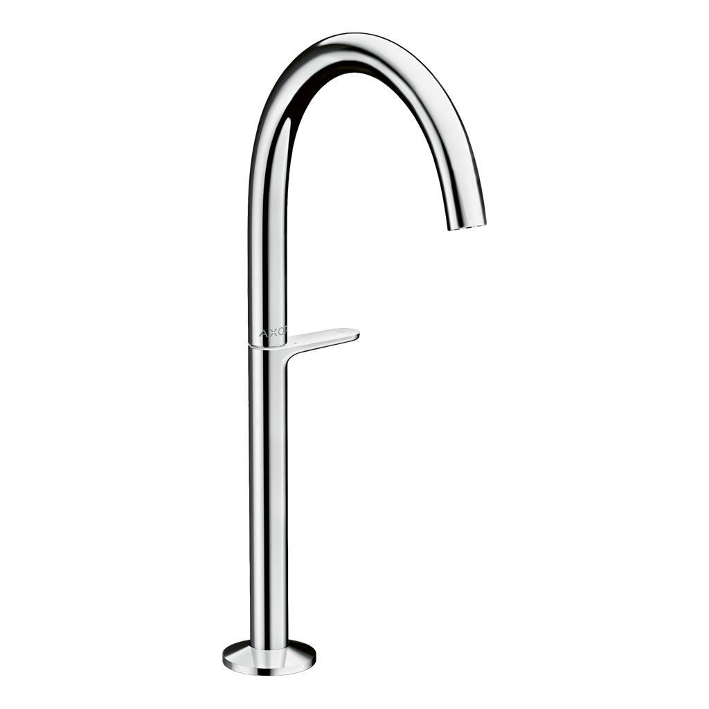 AXOR One Basin Mixer Faucet Select 260 with Push-Open Waste Set from Brandt in Chrome finish