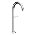 AXOR One Basin Mixer Faucet Select 260 with Push-Open Waste Set from Brandt in Chrome finish