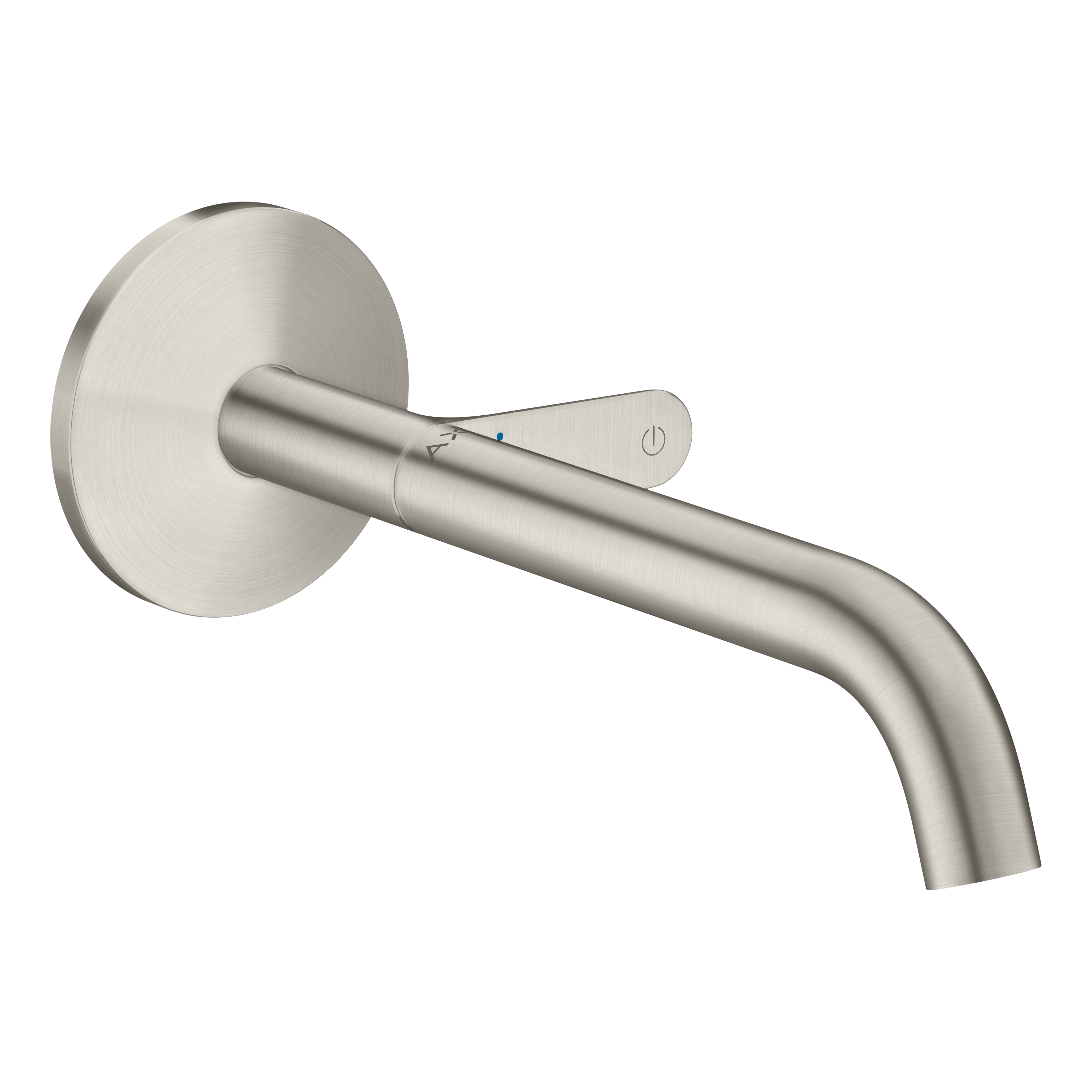 AXOR One Concealed Basin Mixer Faucet Select with 220 mm Spout from Brandt in Stainless Steel Optic finish