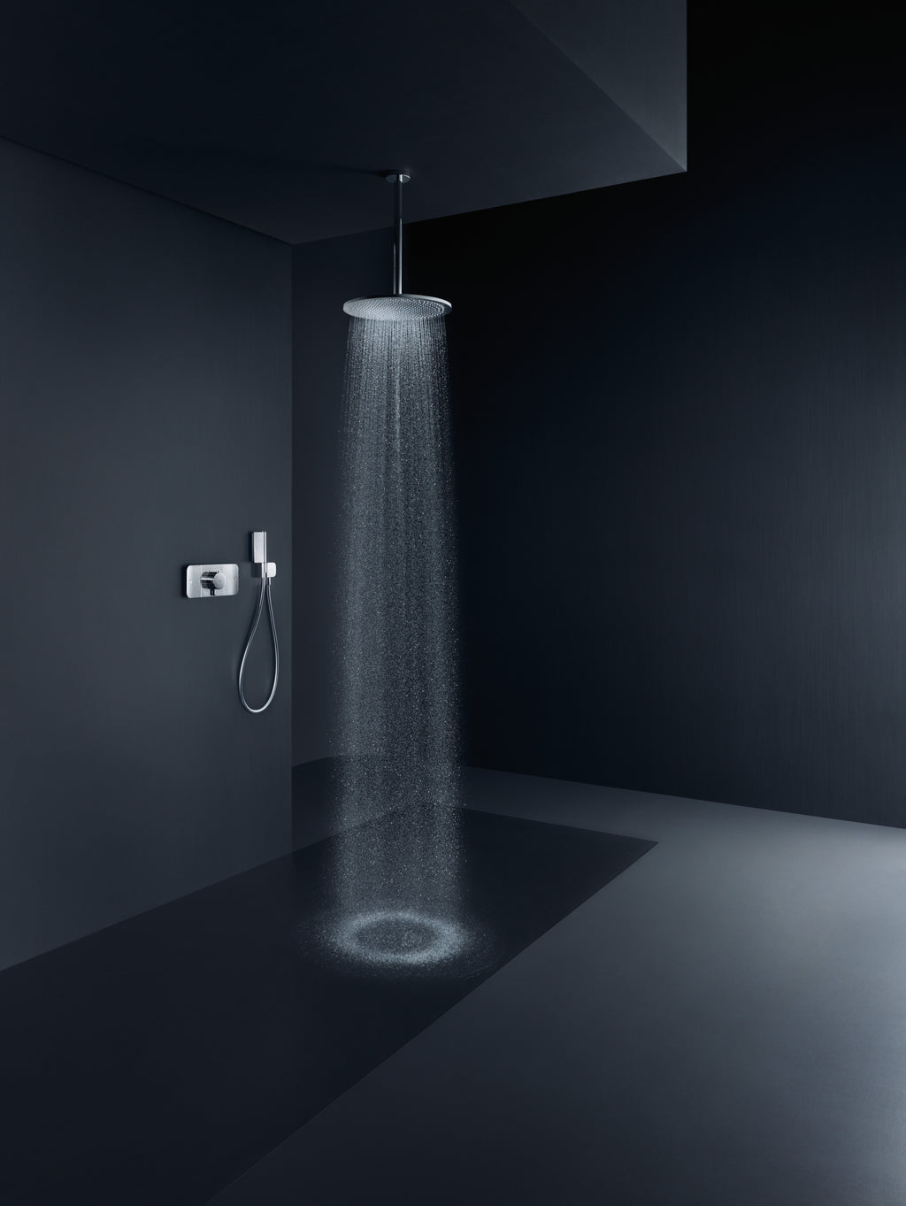 AXOR One Concealed Shower Thermostat with 2 Outlets from Brandt in Chrome finish