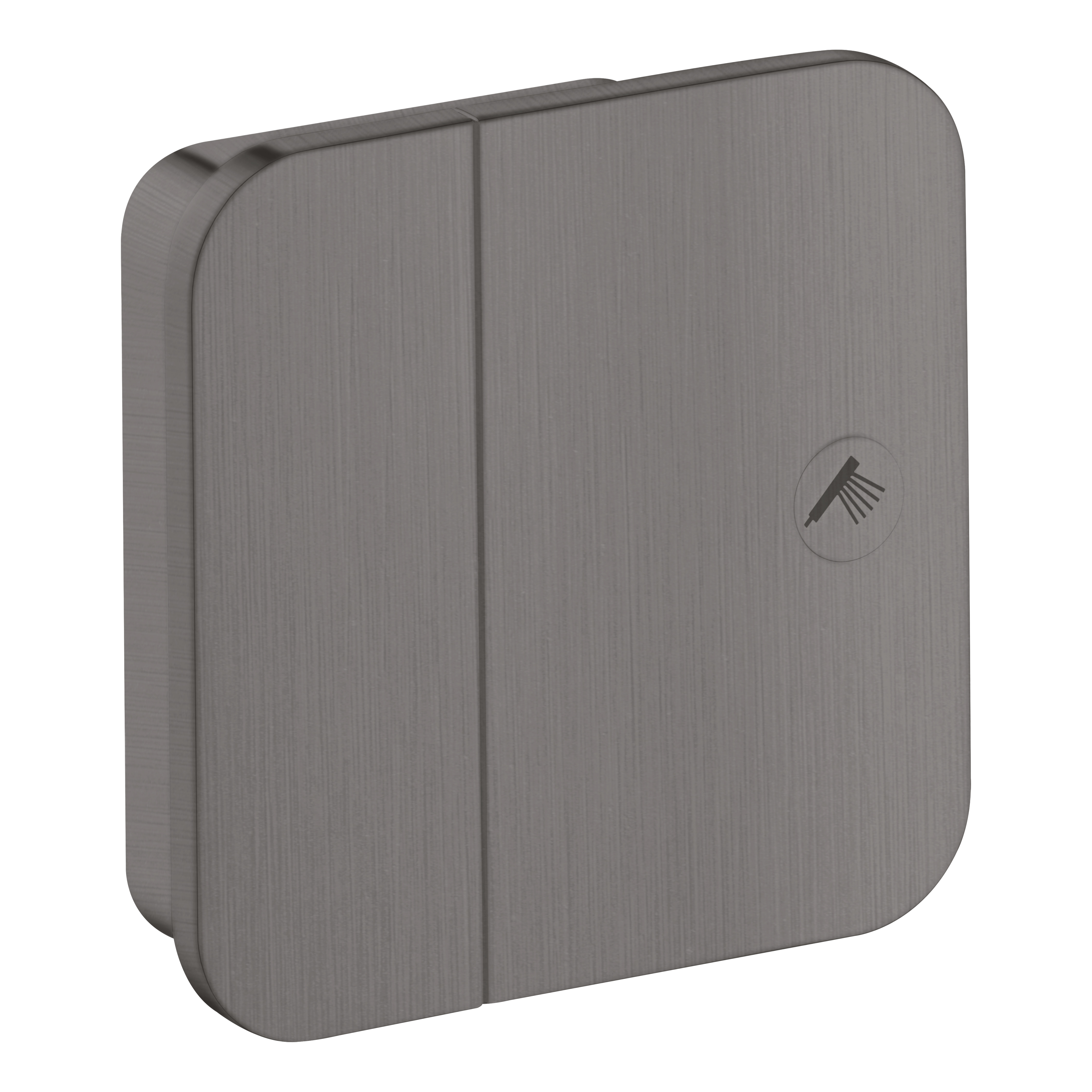 AXOR One Concealed Shower Valve from Brandt in Brushed Black Chrome finish