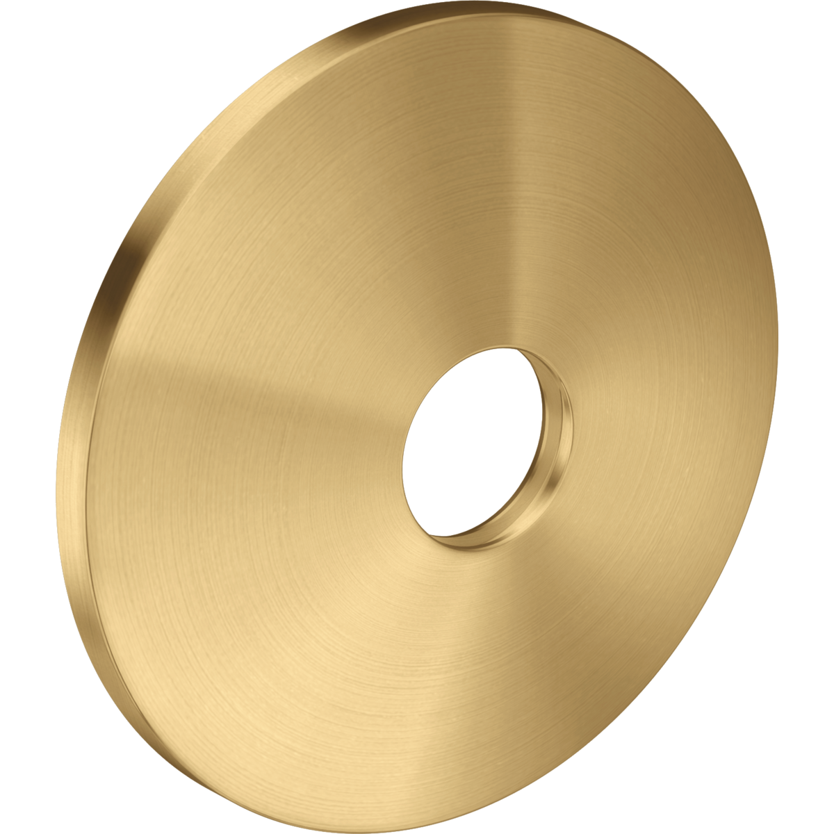AXOR One Escutcheon 90 mm from Brandt in Brushed Gold Optic finish