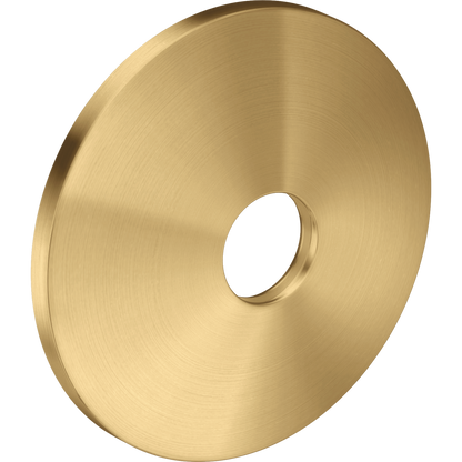 AXOR One Escutcheon 90 mm from Brandt in Brushed Gold Optic finish