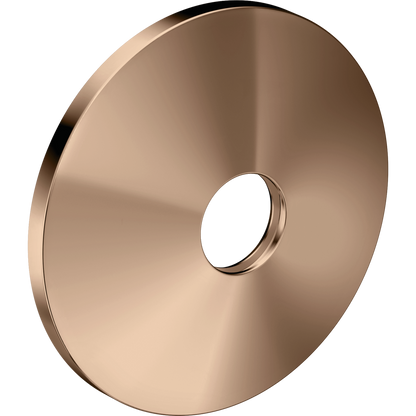 AXOR One Escutcheon 90 mm from Brandt in Polished Red Gold finish