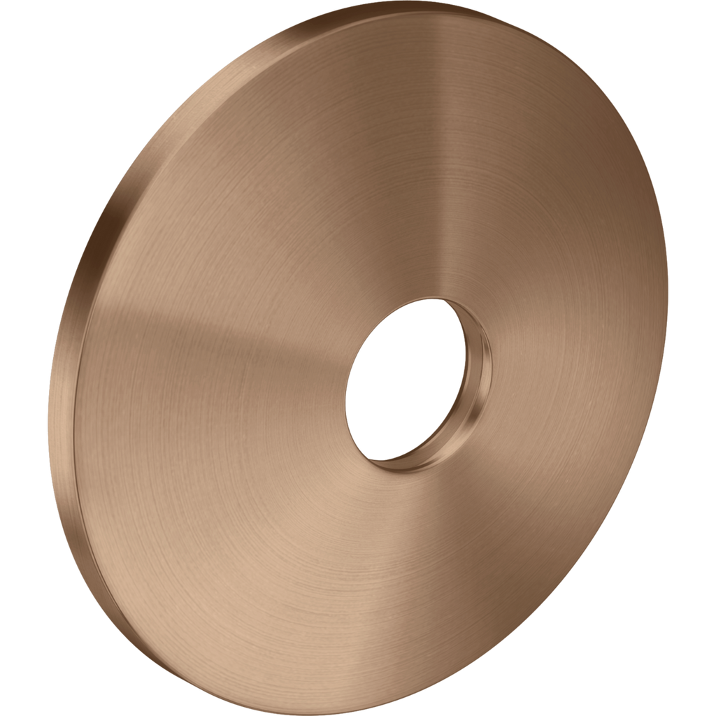 AXOR One Escutcheon 90 mm from Brandt in Brushed Red Gold finish