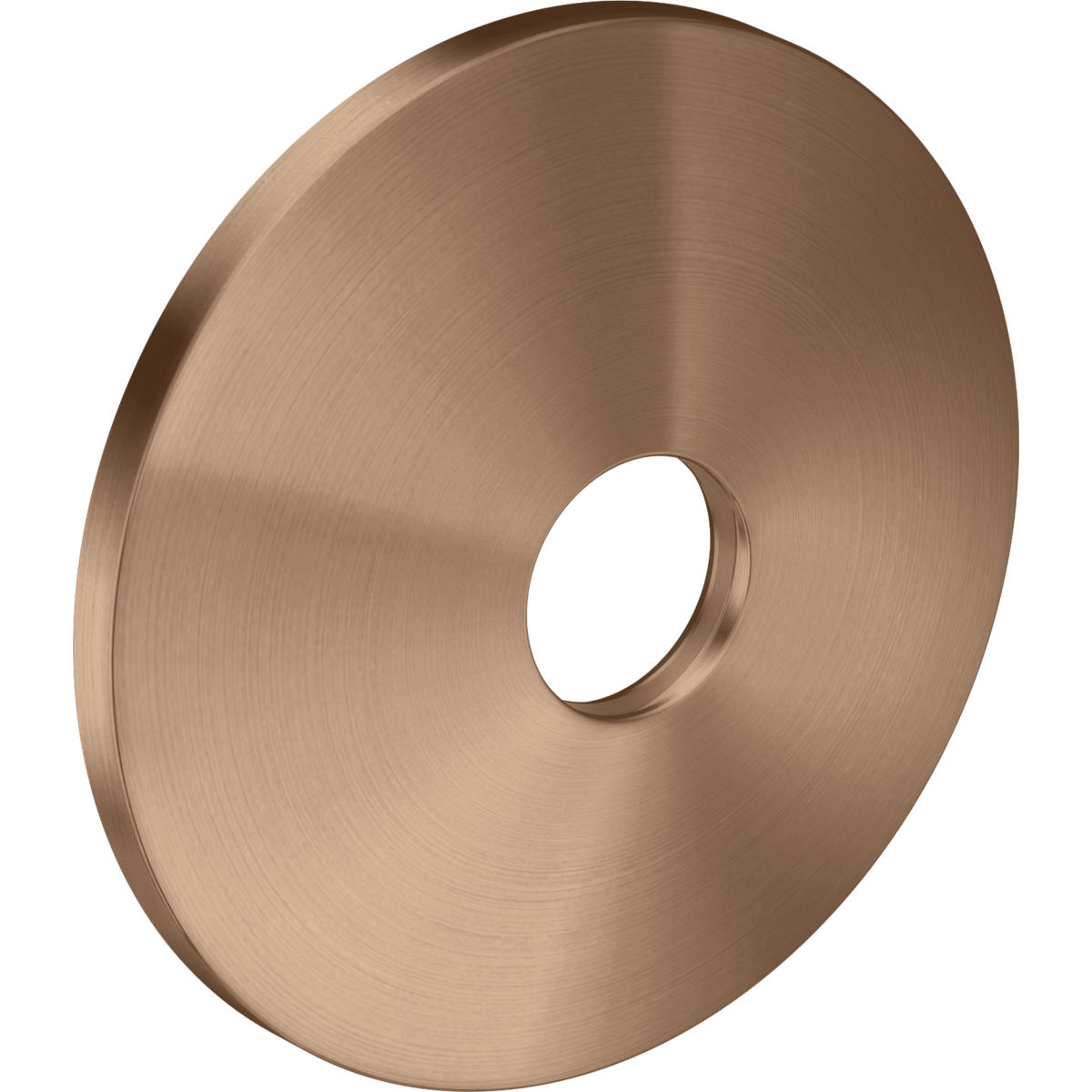 AXOR One Escutcheon 90 mm from Brandt in Brushed Red Gold finish