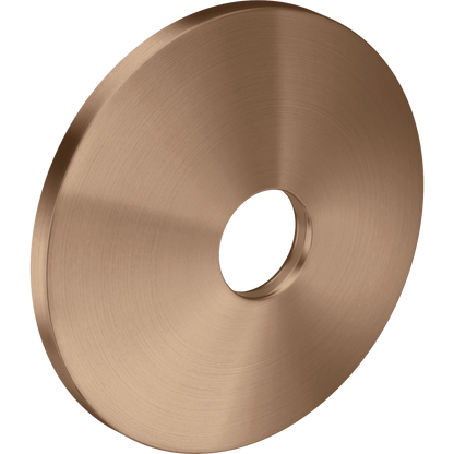 AXOR One Escutcheon 90 mm from Brandt in Brushed Red Gold finish