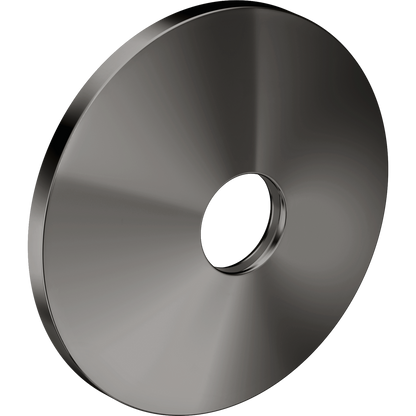 AXOR One Escutcheon 90 mm from Brandt in Polished Black Chrome finish