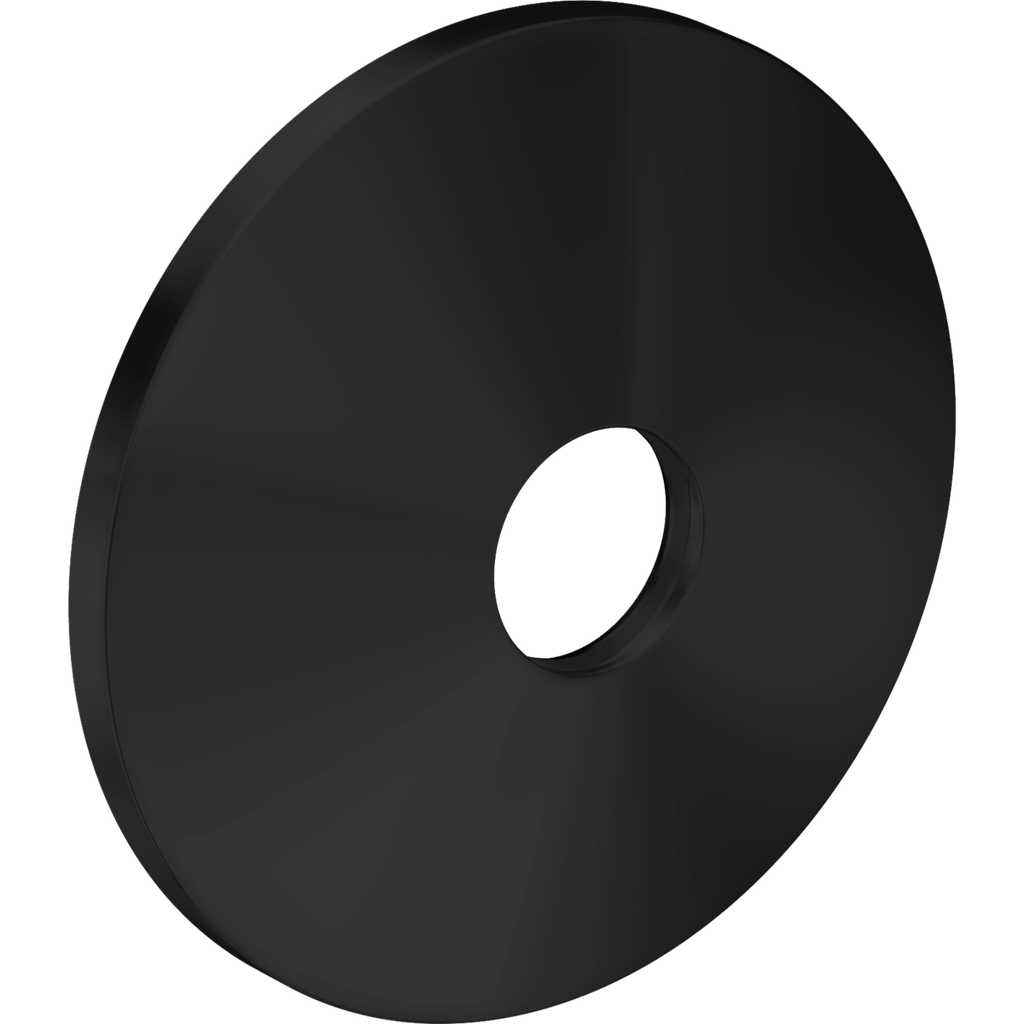 AXOR One Escutcheon 90 mm from Brandt in Matt Black finish