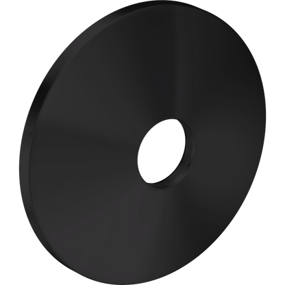 AXOR One Escutcheon 90 mm from Brandt in Matt Black finish