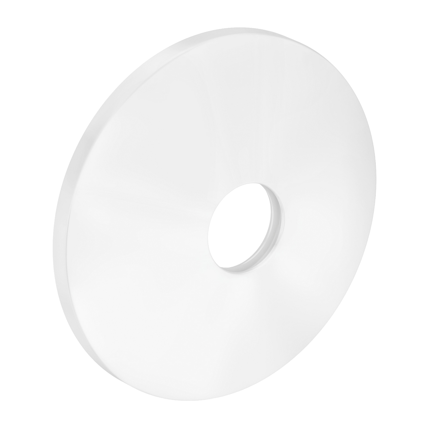 AXOR One Escutcheon 90 mm from Brandt in Matt White finish