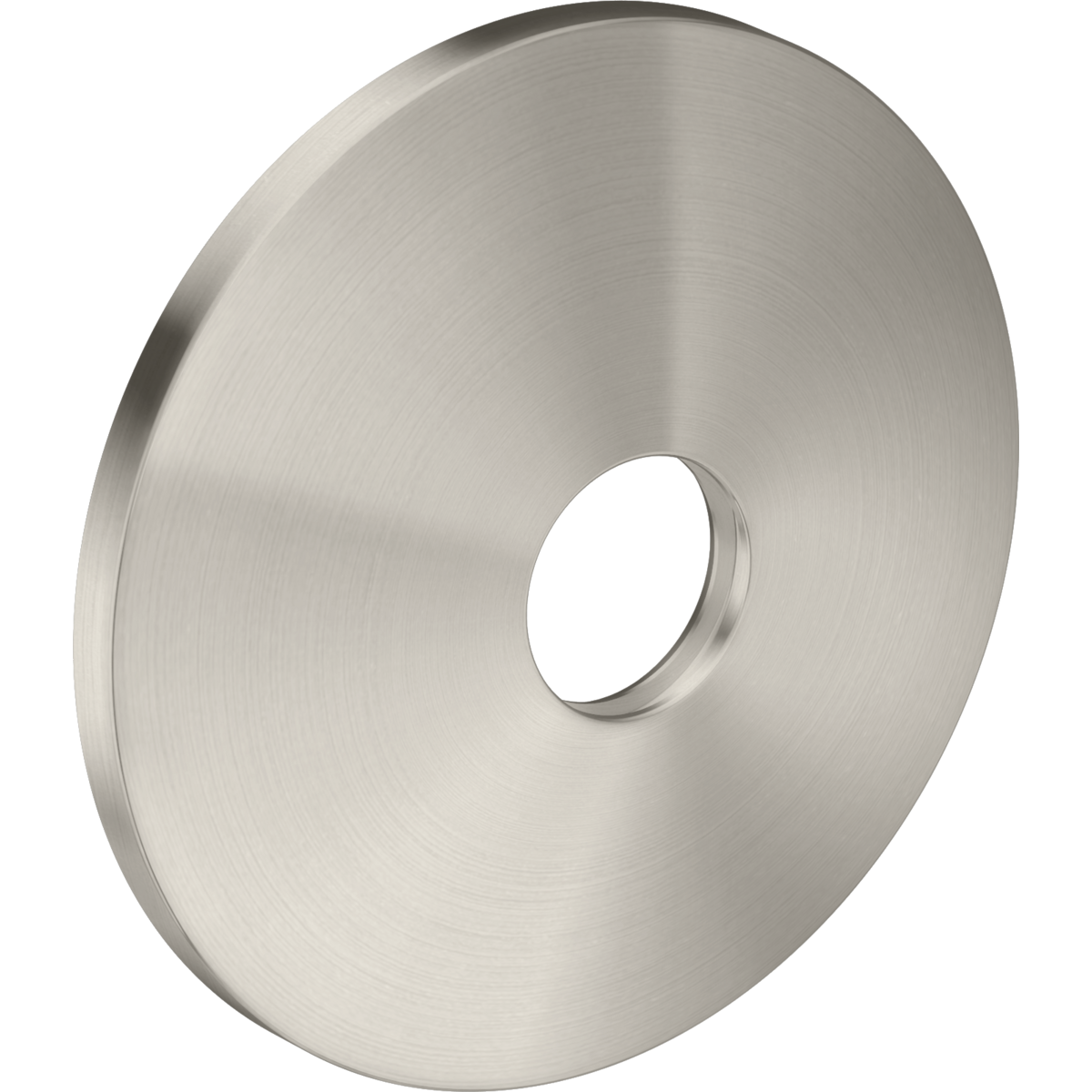 AXOR One Escutcheon 90 mm from Brandt in Stainless Steel Optic finish