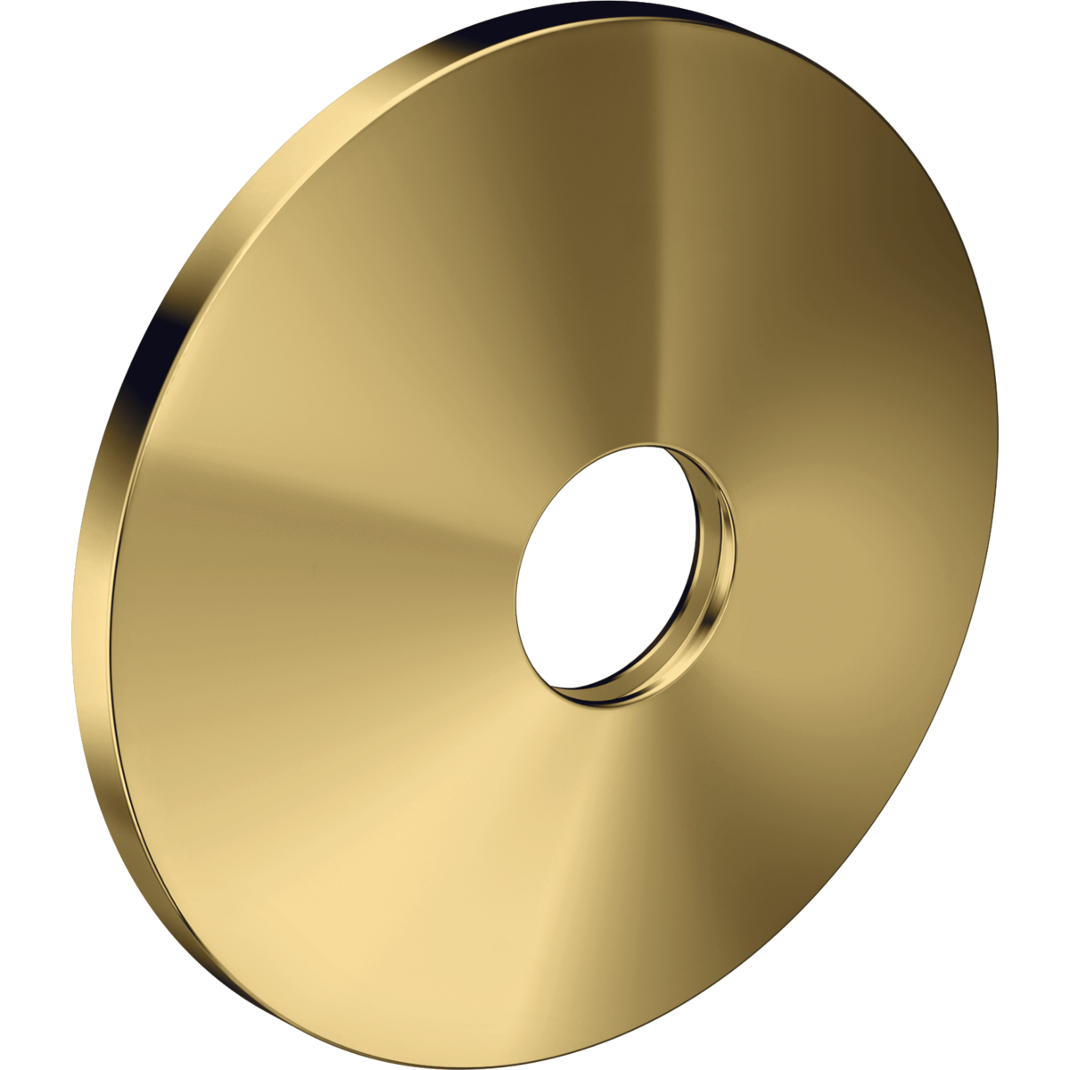 AXOR One Escutcheon 90 mm from Brandt in Polished Gold Optic finish