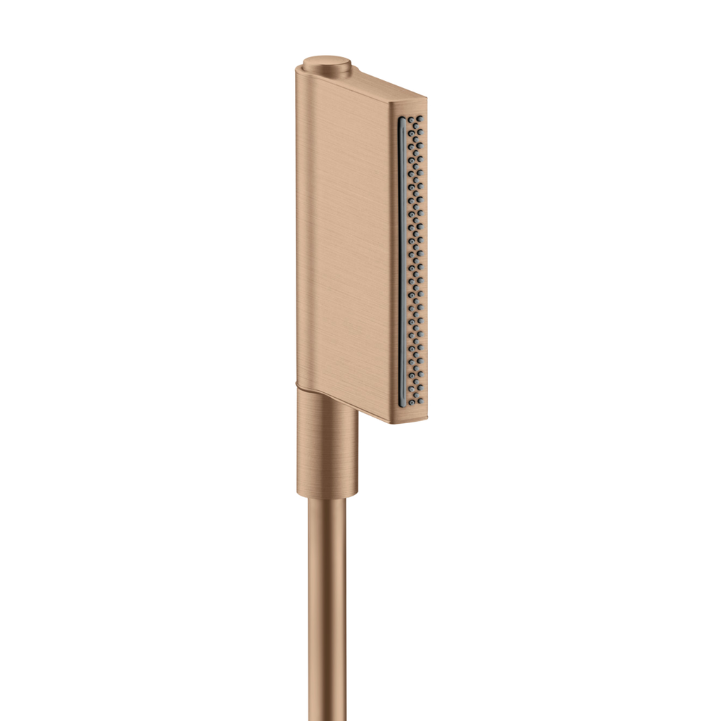 AXOR One Hand Shower 2jet from Brandt in Brushed Red Gold finish