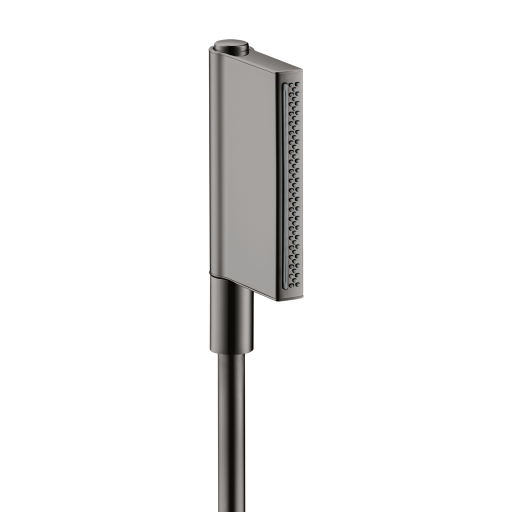 AXOR One Hand Shower 2jet from Brandt in Polished Black Chrome finish