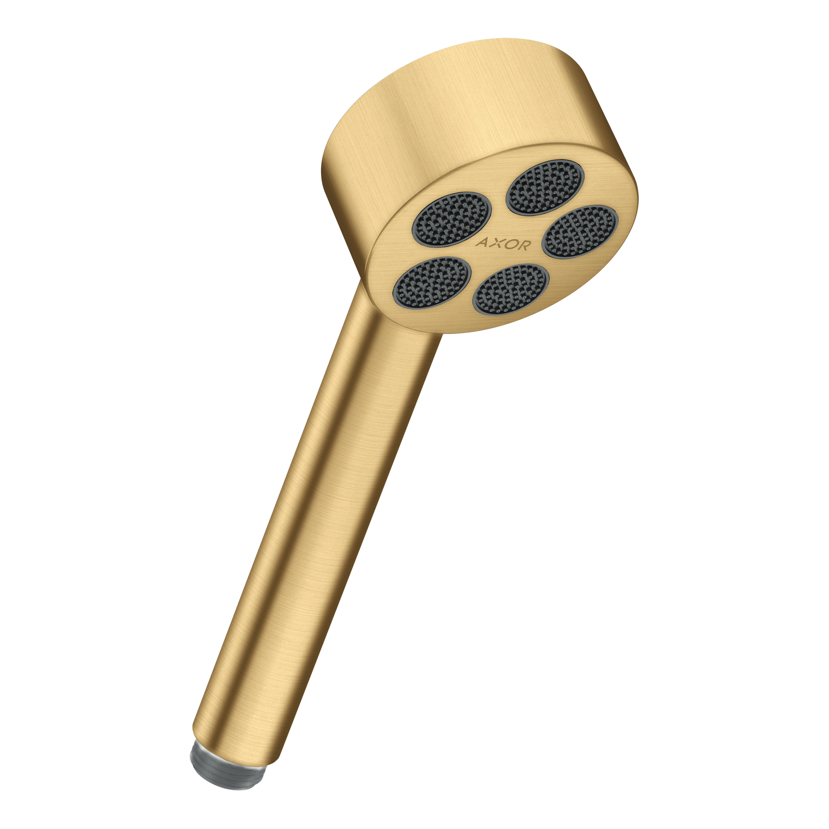 AXOR One Hand Shower 75 1jet EcoSmart from Brandt in Brushed Gold Optic finish