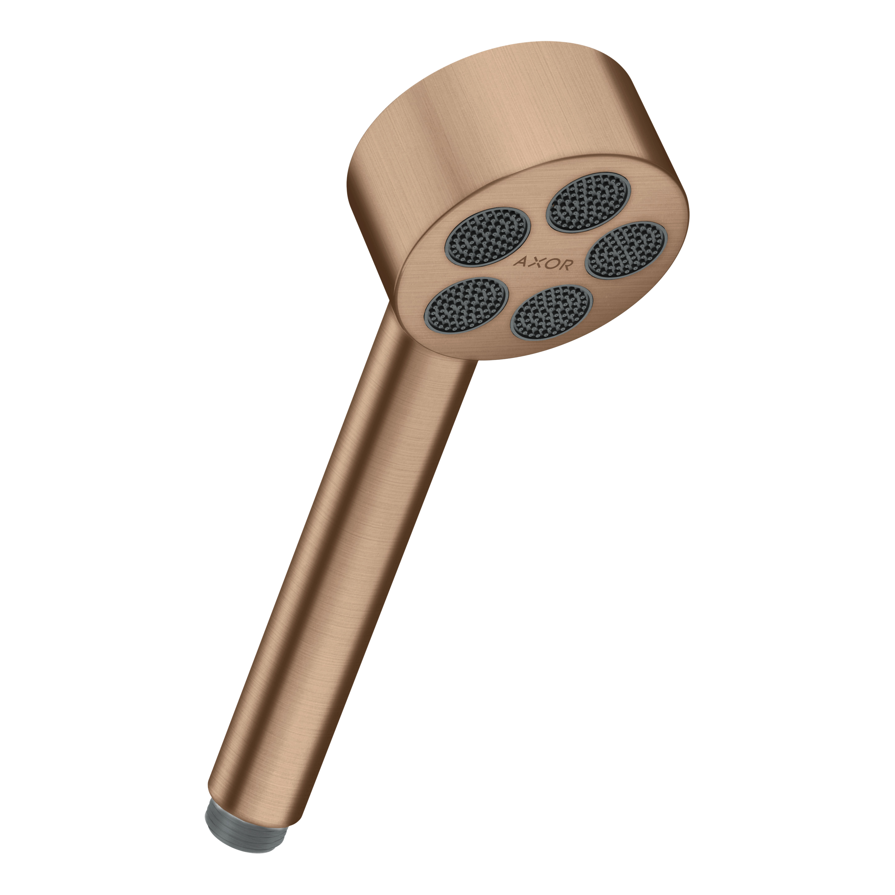 AXOR One Hand Shower 75 1jet EcoSmart from Brandt in Brushed Red Gold finish