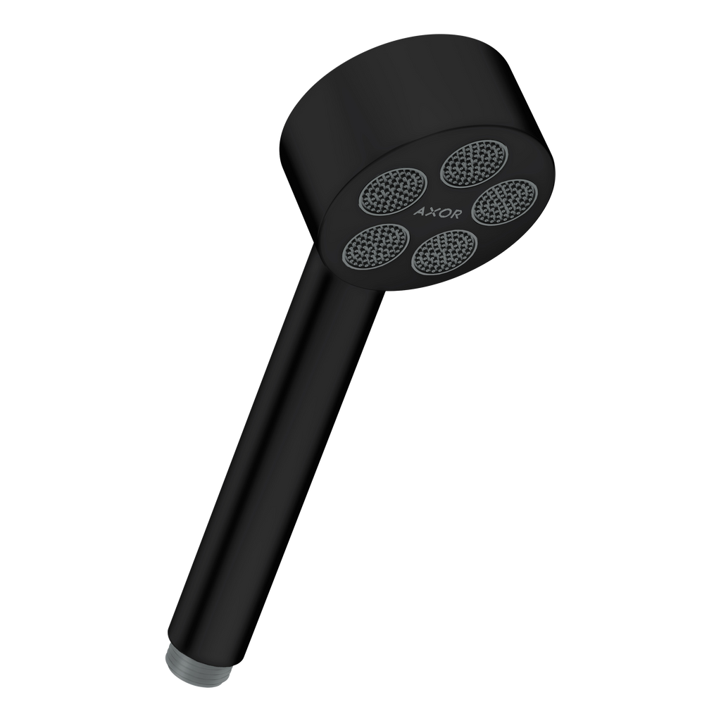 AXOR One Hand Shower 75 1jet EcoSmart from Brandt in Matt Black finish