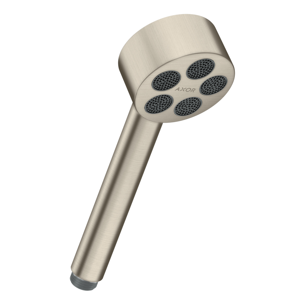 AXOR One Hand Shower 75 1jet EcoSmart from Brandt in Brushed Nickel finish