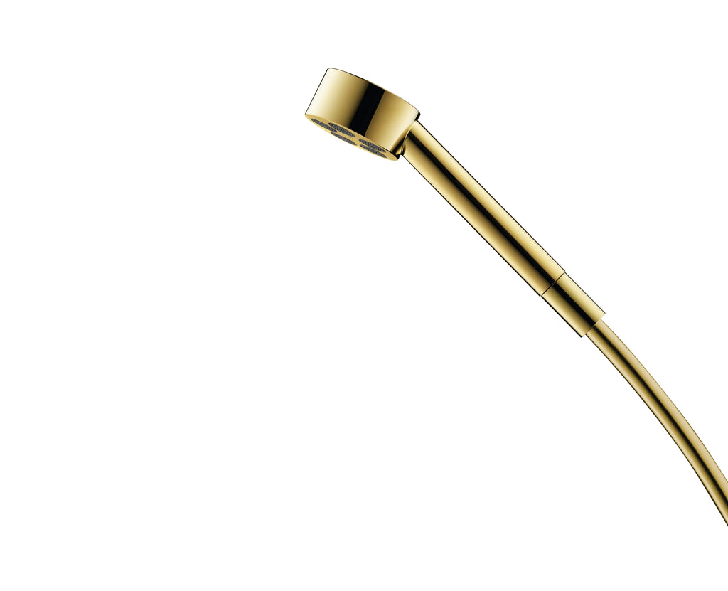 AXOR One Hand Shower 75 1jet EcoSmart from Brandt in Polished Gold Optic finish