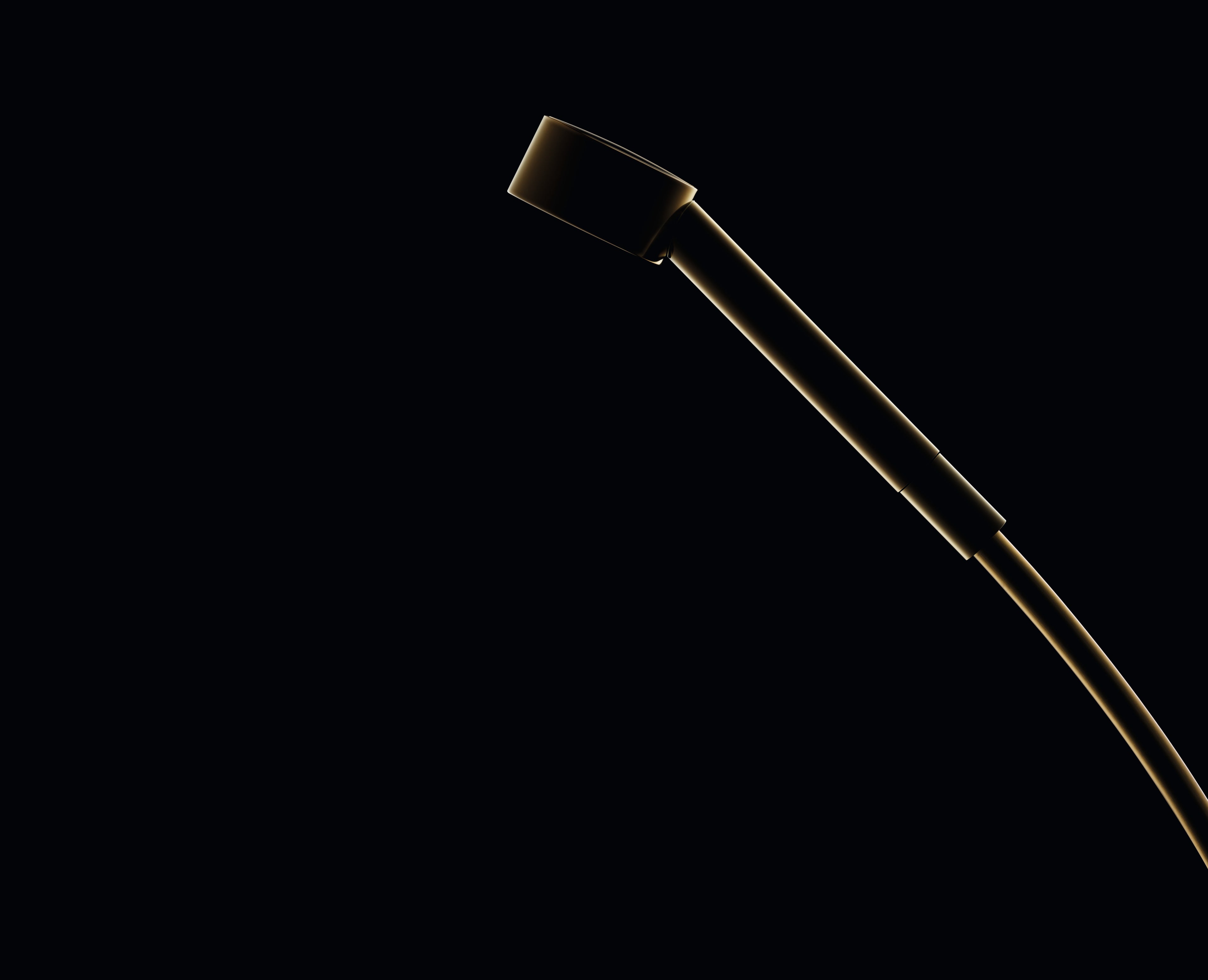 AXOR One Hand Shower 75 1jet EcoSmart from Brandt in Polished Gold Optic finish