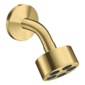 AXOR One Overhead Shower 75 1jet EcoSmart with Shower Arm from Brandt in Brushed Brass finish